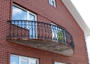 Балкон полукруглой формы