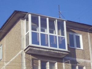 Конструкция балкона - панорамная