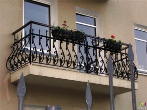 Красивое балконное ограждение