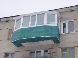 Оригинальный расширений балкон